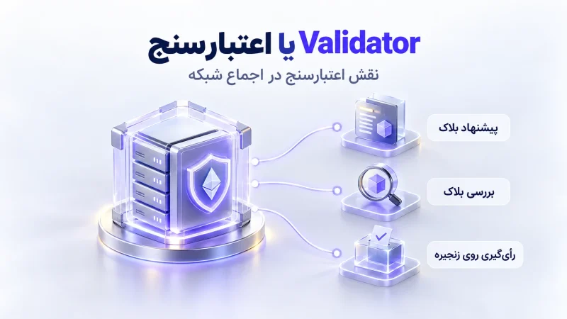 اثبات سهام چیست؟ همه چیز درباره الگوریتم POS یا Proof of Stake به زبان ساده 3 Validator Node شبکه اعتبارسنج даҽа e1791377598494
