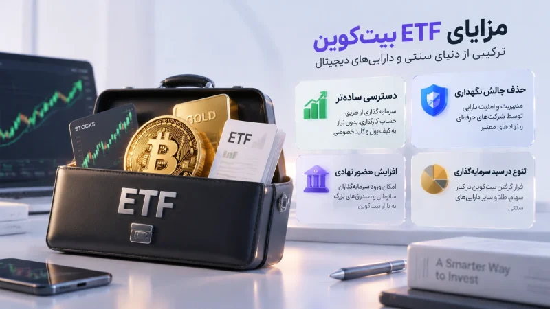 مزایای ETF بیت‌کوین چیست؟