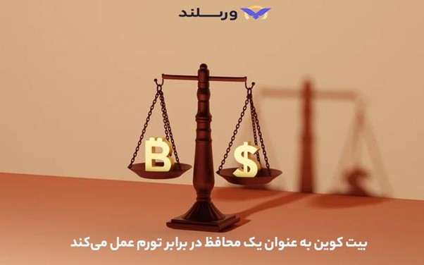 اثر خرید بیت کوین بر کاهش اثر تورم