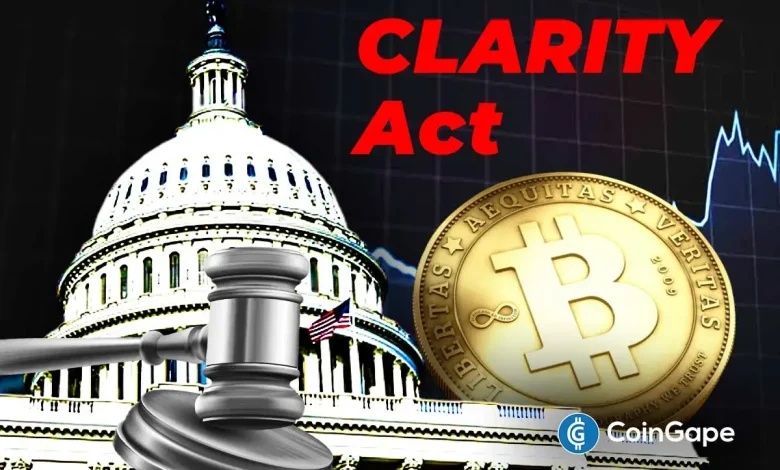 چشمانداز قیمت بیتکوین همزمان با رسیدن احتمال تصویب قانون CLARITY به ۹۰٪ 1 CLARITY rules bitcoin