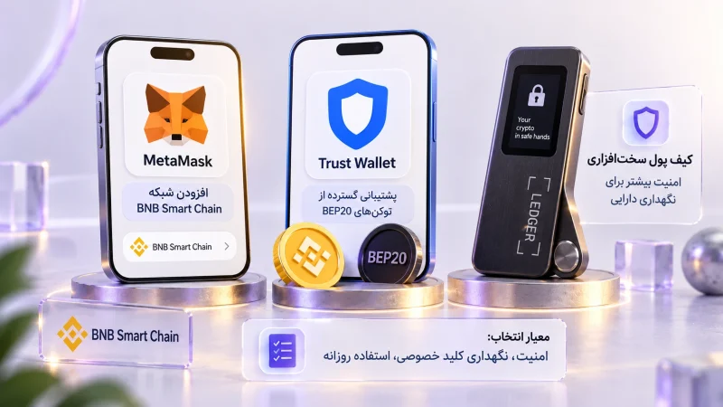 بهترین کیف پول‌ها برای توکن‌های BEP20