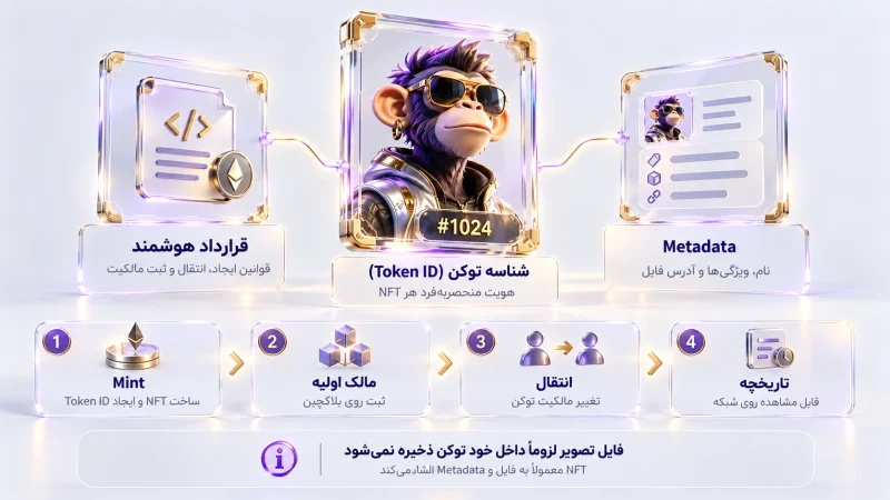 NFT چگونه کار می‌کند؟
