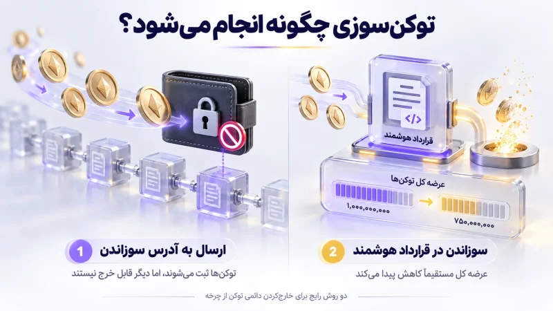 توکن‌سوزی چیست و چگونه انجام می‌شود؟