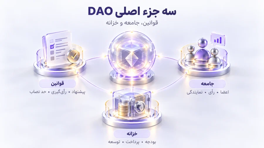 DAO چگونه کار می‌کند؟